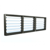 Premium Triple Louvre Window | H945 x W2400