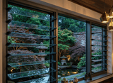 Compact Multi-Bay Louvre & Fixed Window | H805 x W1500