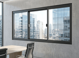 3-Panel Aluminum Sliding Window | H600 x W1200