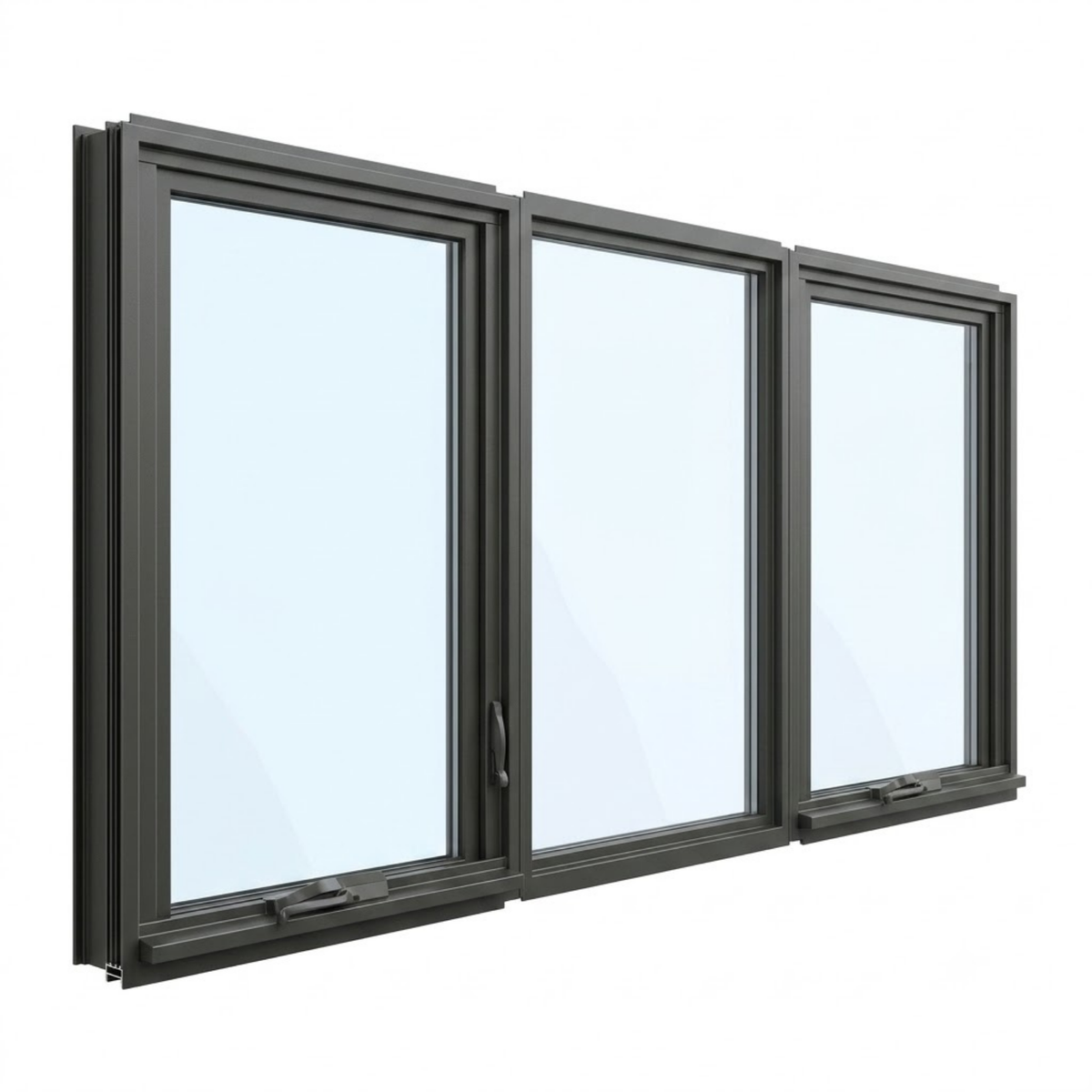 3-Panel Awning & Fixed Window | H900 x W2700
