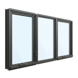 3-Panel Awning & Fixed Window | H1200 x W2400