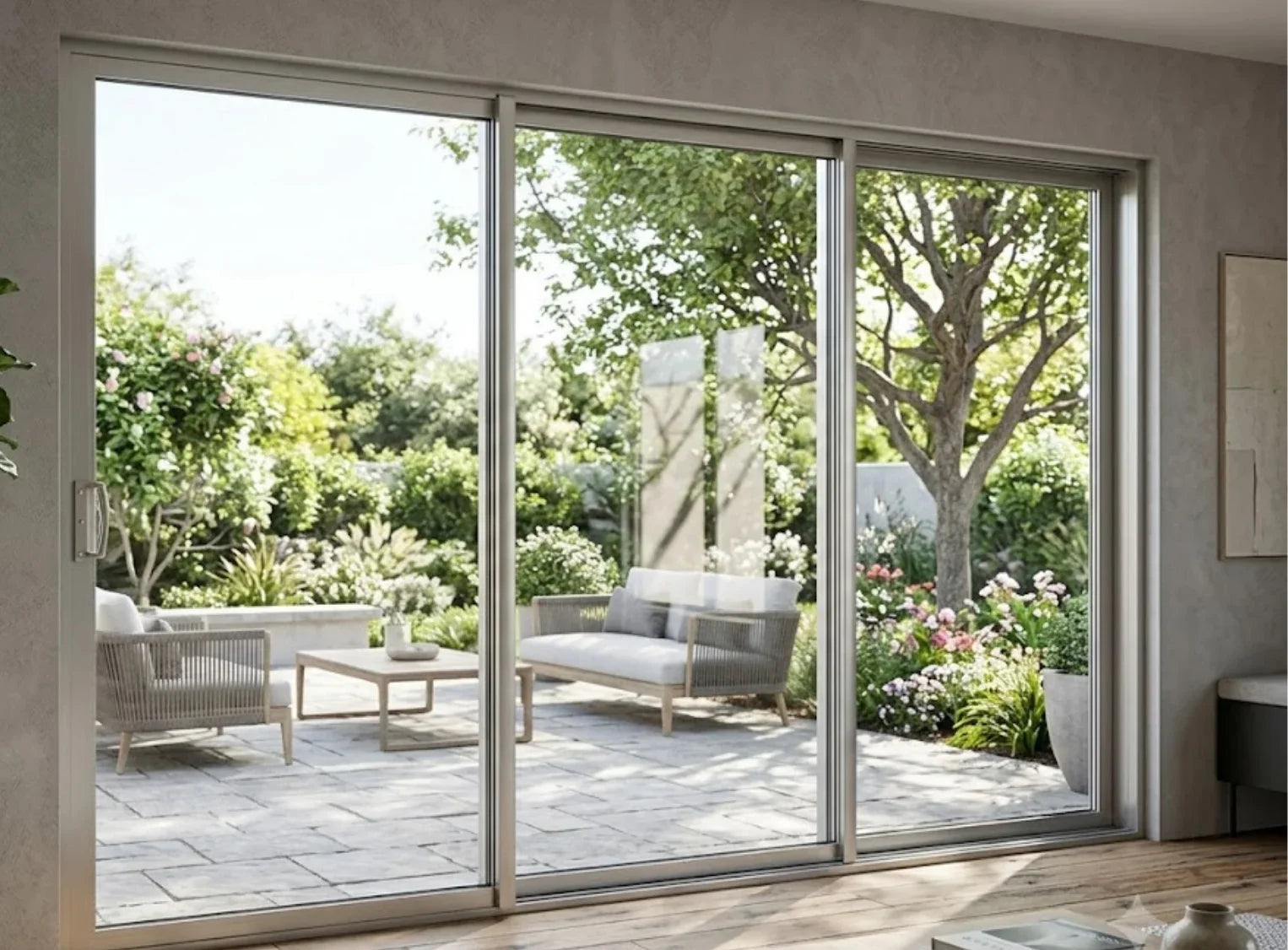 Three-Panel Sliding Door | H2100 x W2700