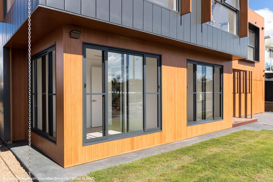 Premium 3-Panel Sliding Stacker Window | H1200 x W2400