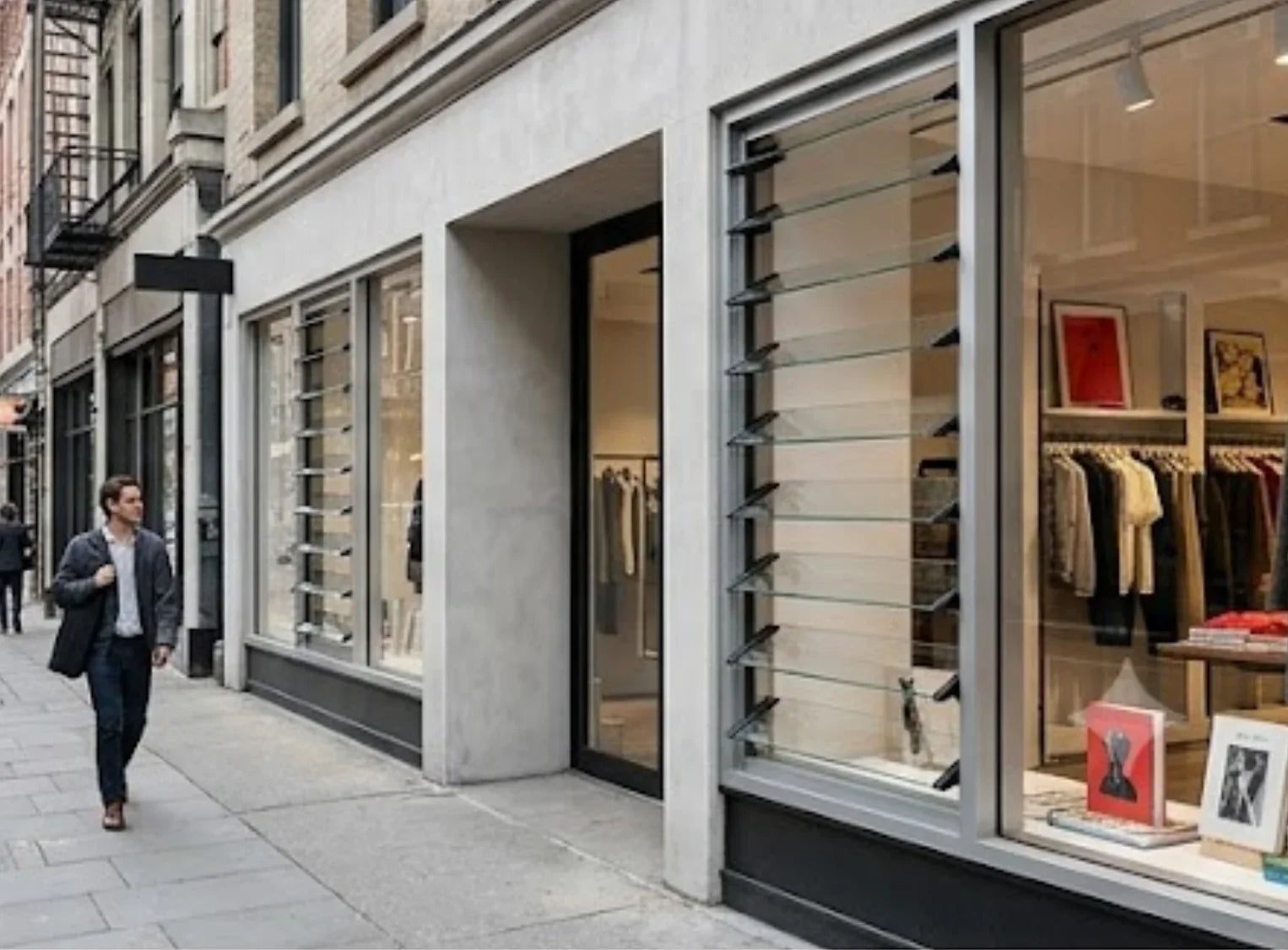 Premium Louvre Window | H2065 x W600
