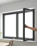 Heavy-Duty 2-Panel Aluminum Sliding Window | H900 x W1800