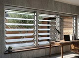 Premium 3-Panel Louvre Window | H665 x W2400