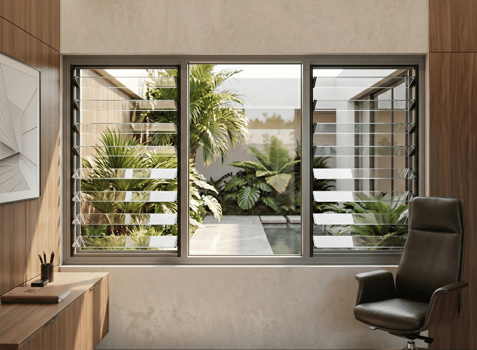 Louvre/Fixed Window Combination | H1785 x W2100