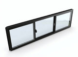 Premium 3-Panel Aluminum Sliding Window | H1200 x W1800