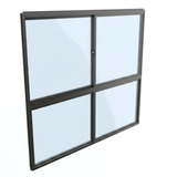 Premium Sliding / Fixed Window Combination | H2100 x W2100