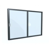 Heavy-Duty 2-Panel Aluminum Sliding Window | H900 x W1800