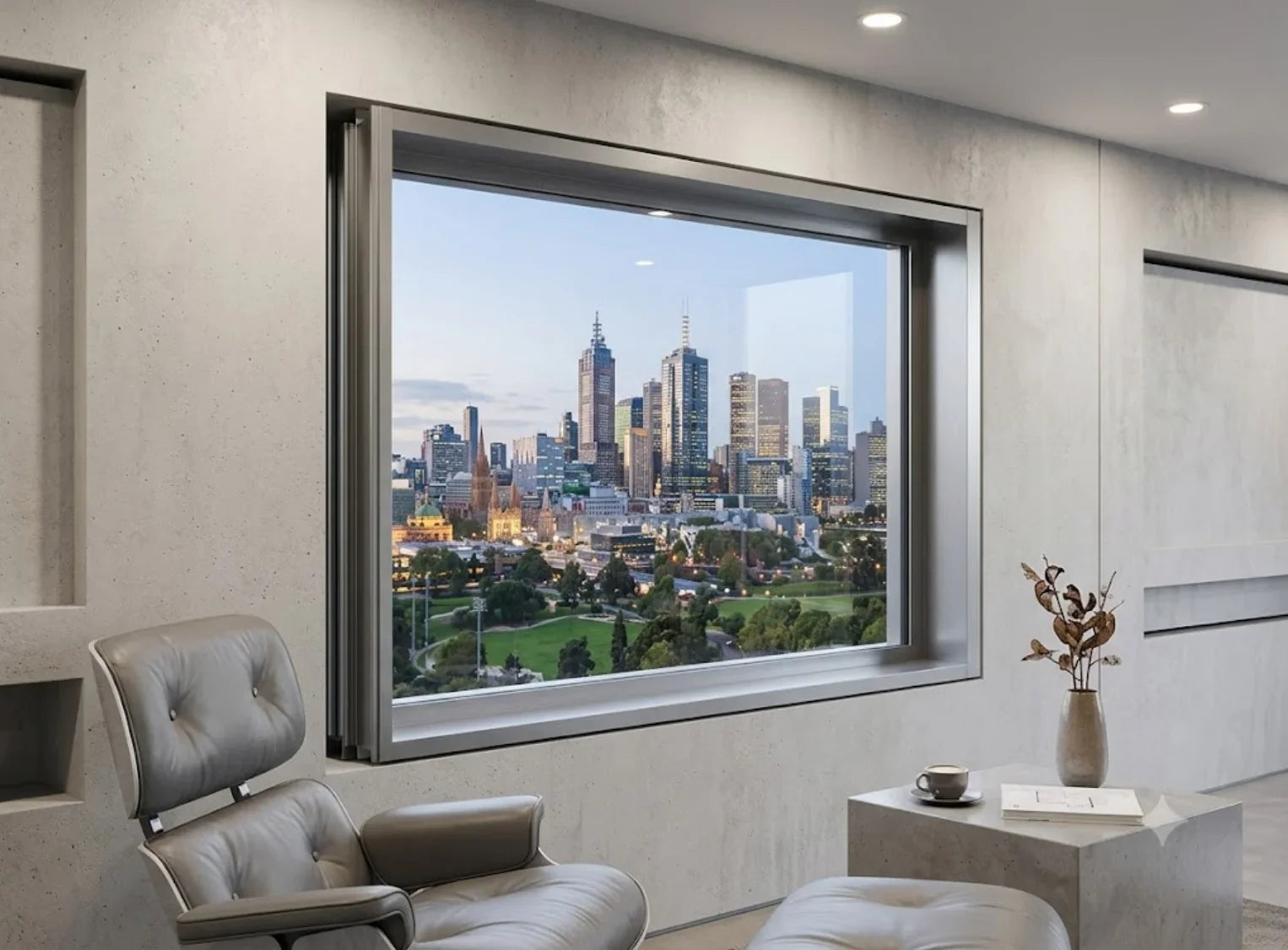 Premium Fixed Window | H600 x W2400 | Architectural Aluminium